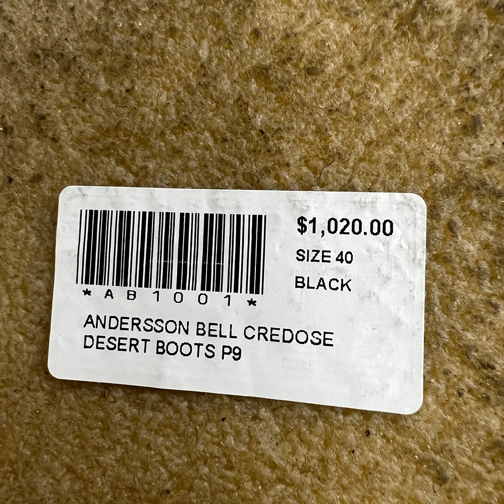 Andersson Bell Credose Desert Boots 40