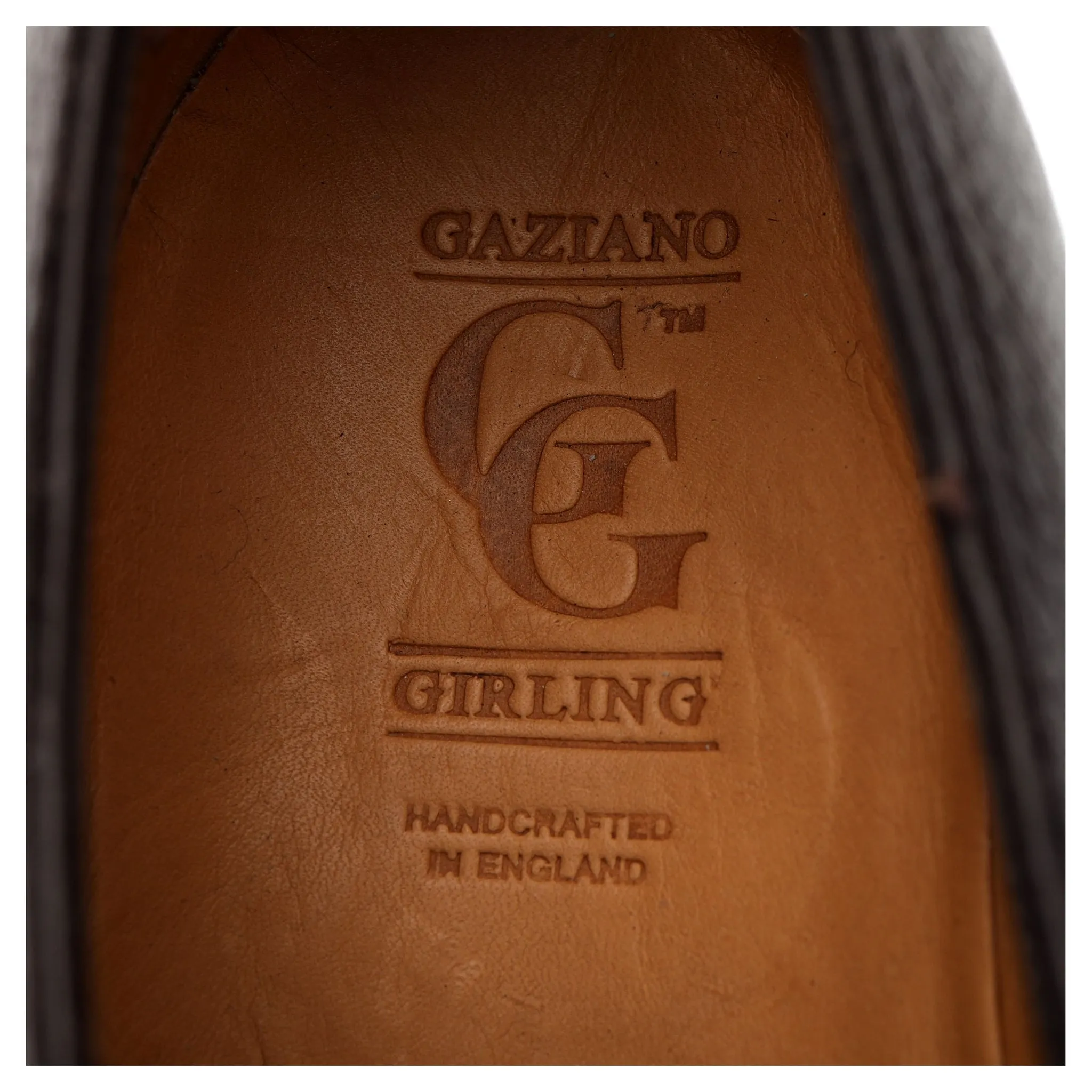 Bespoke Dark Brown Grain Leather Derby UK 6 / UK 6.5 E