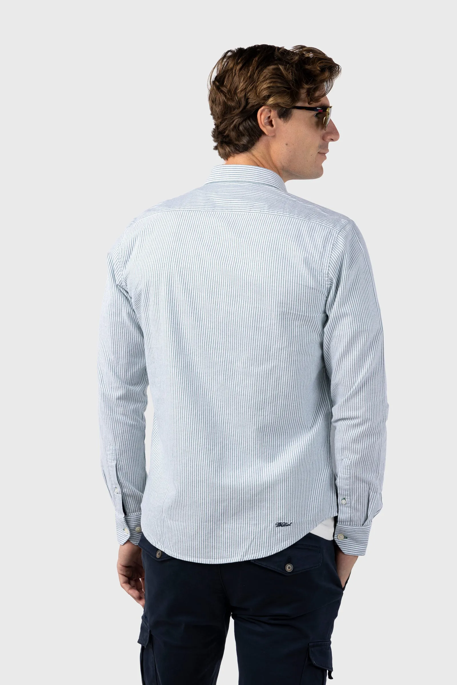 Camisa Raya Oxford Verde