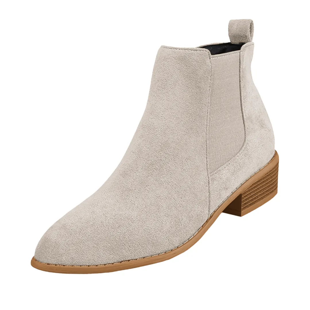 Clara | Pointed-Toe Zipper Boots