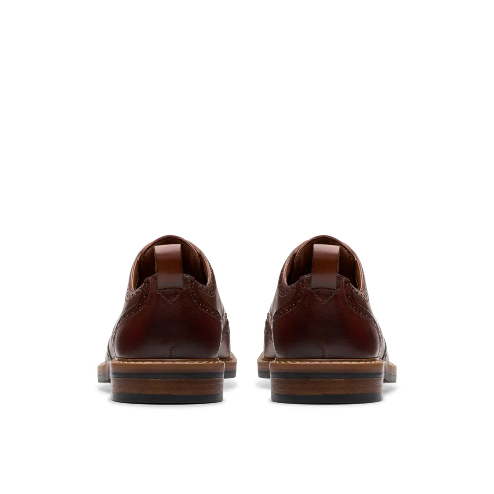 Clarks - Aldwin Limit - Mid Tan Leather - Shoes