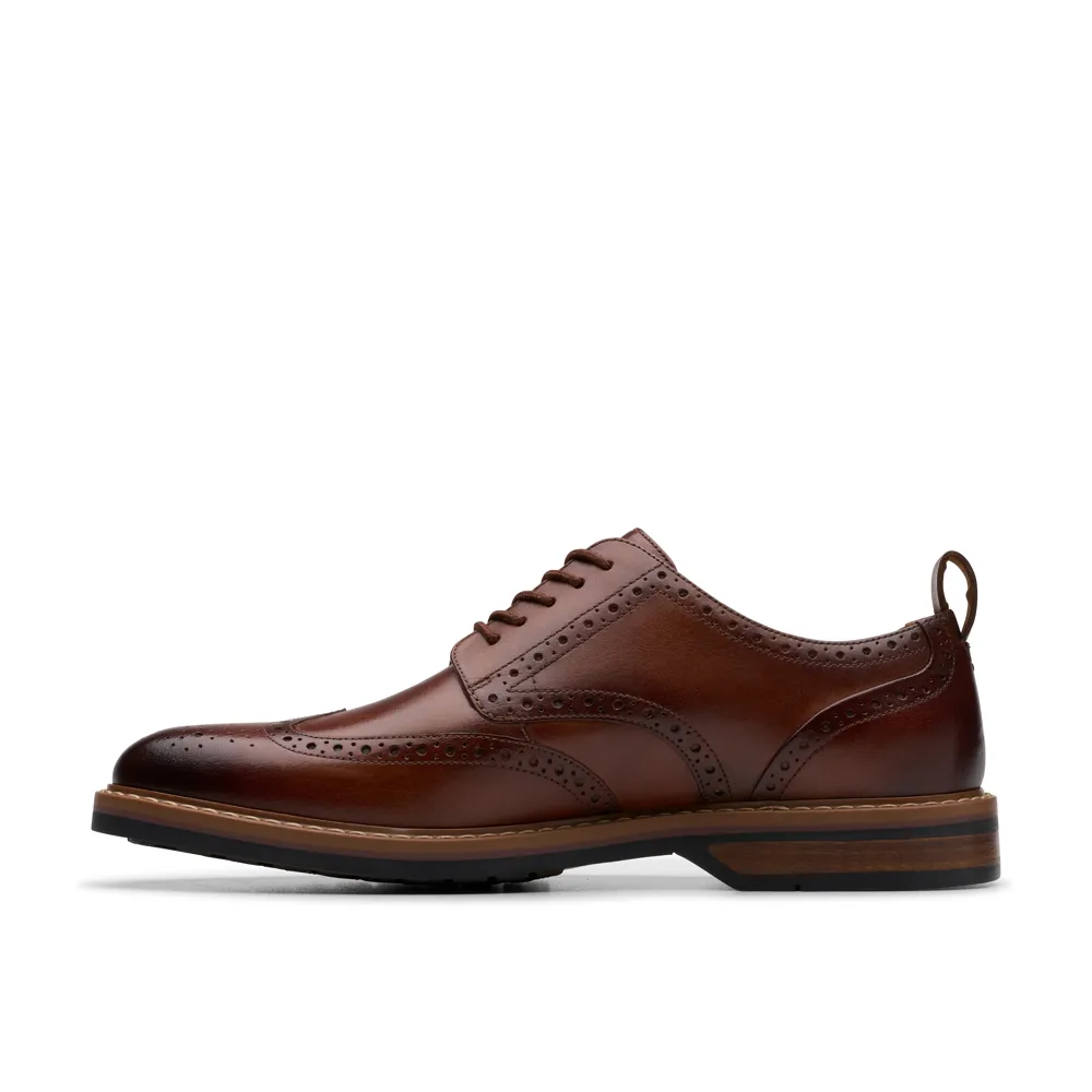 Clarks - Aldwin Limit - Mid Tan Leather - Shoes