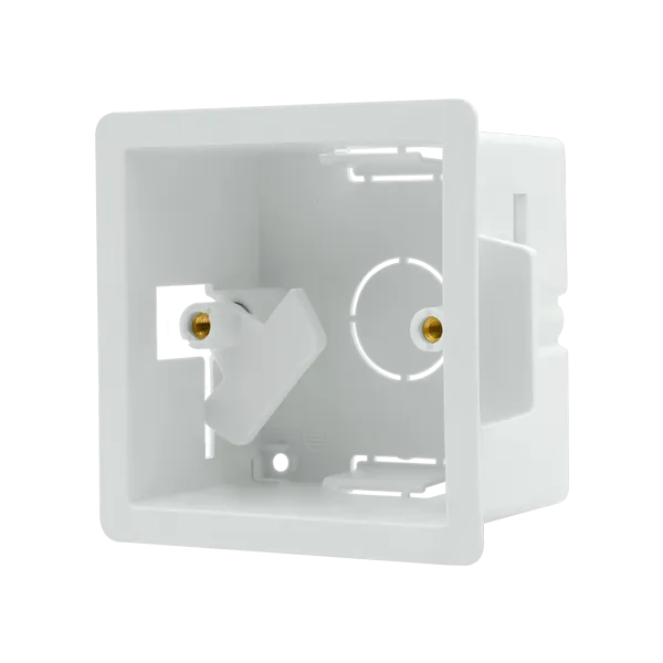 Click WA106SF 1 Gang 47mm Deep Spring Action Fast Fit Dry Lining Box