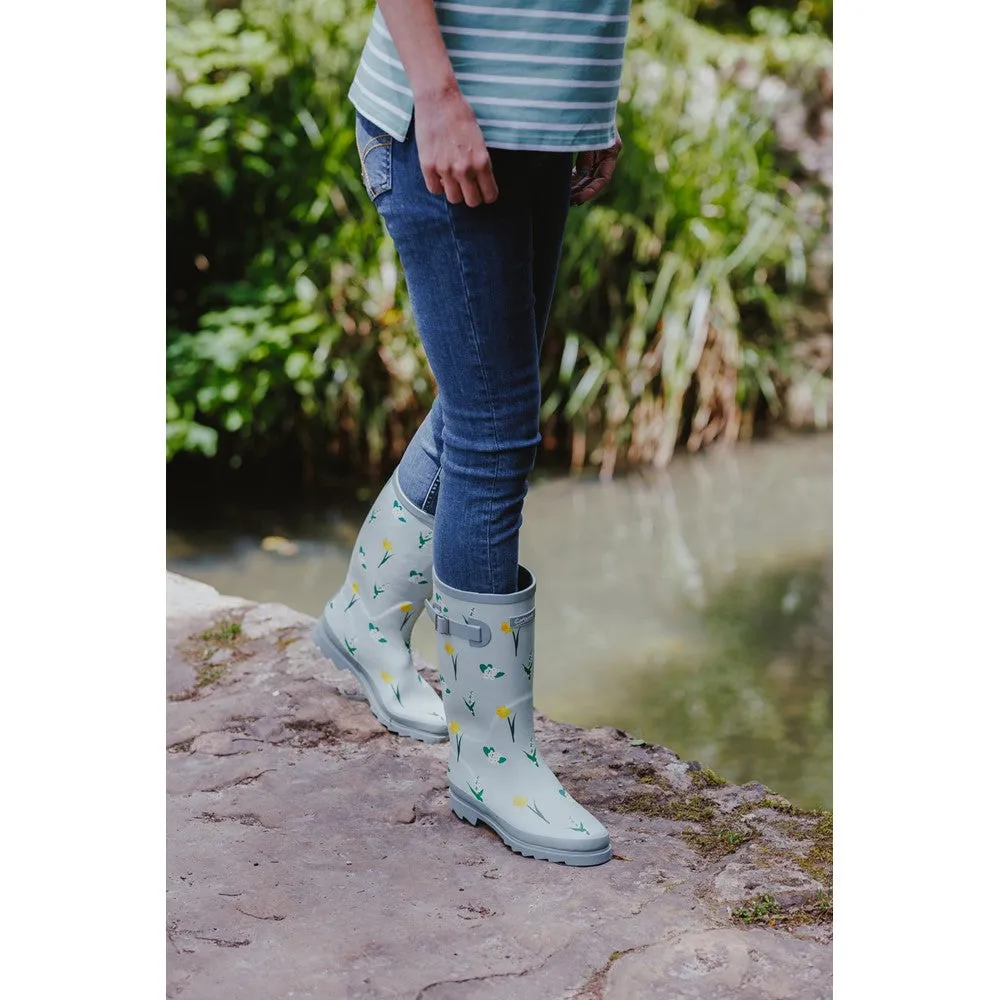 Cotswold Wildflower Tall Wellingtons