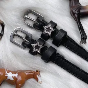 Dreamers & Schemers Bling Star Outline Spur Straps