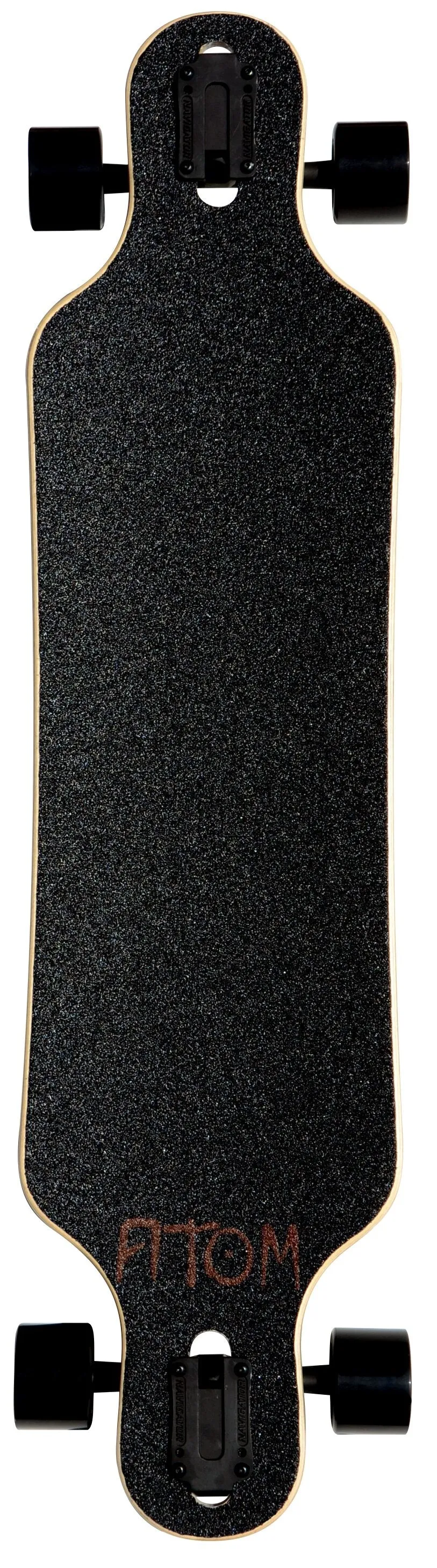 Drop Through Longboard (Bamboo Tiki) - Atom 40"