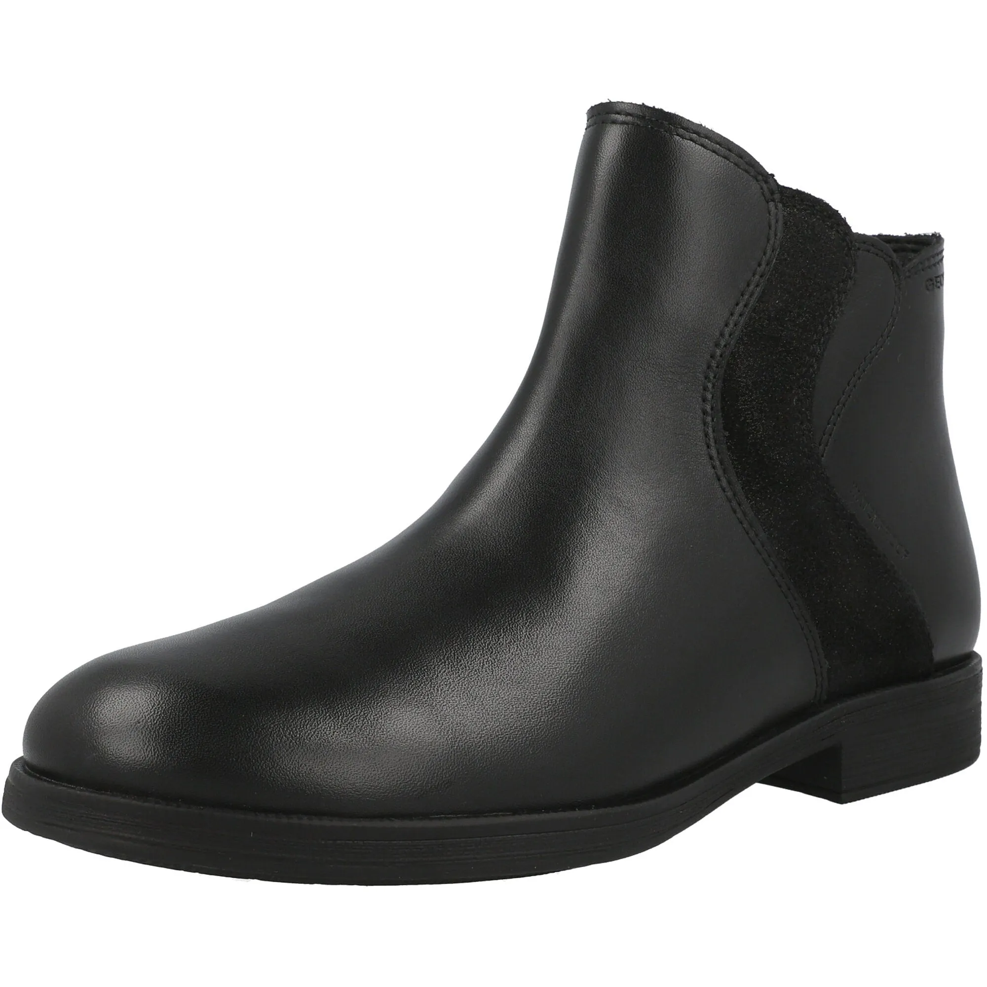 Geox Agata Black Waterproof Girls' Ankle Boots