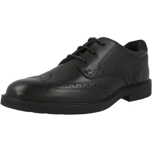 Geox Zheeno Black Boys' Oxford Shoes