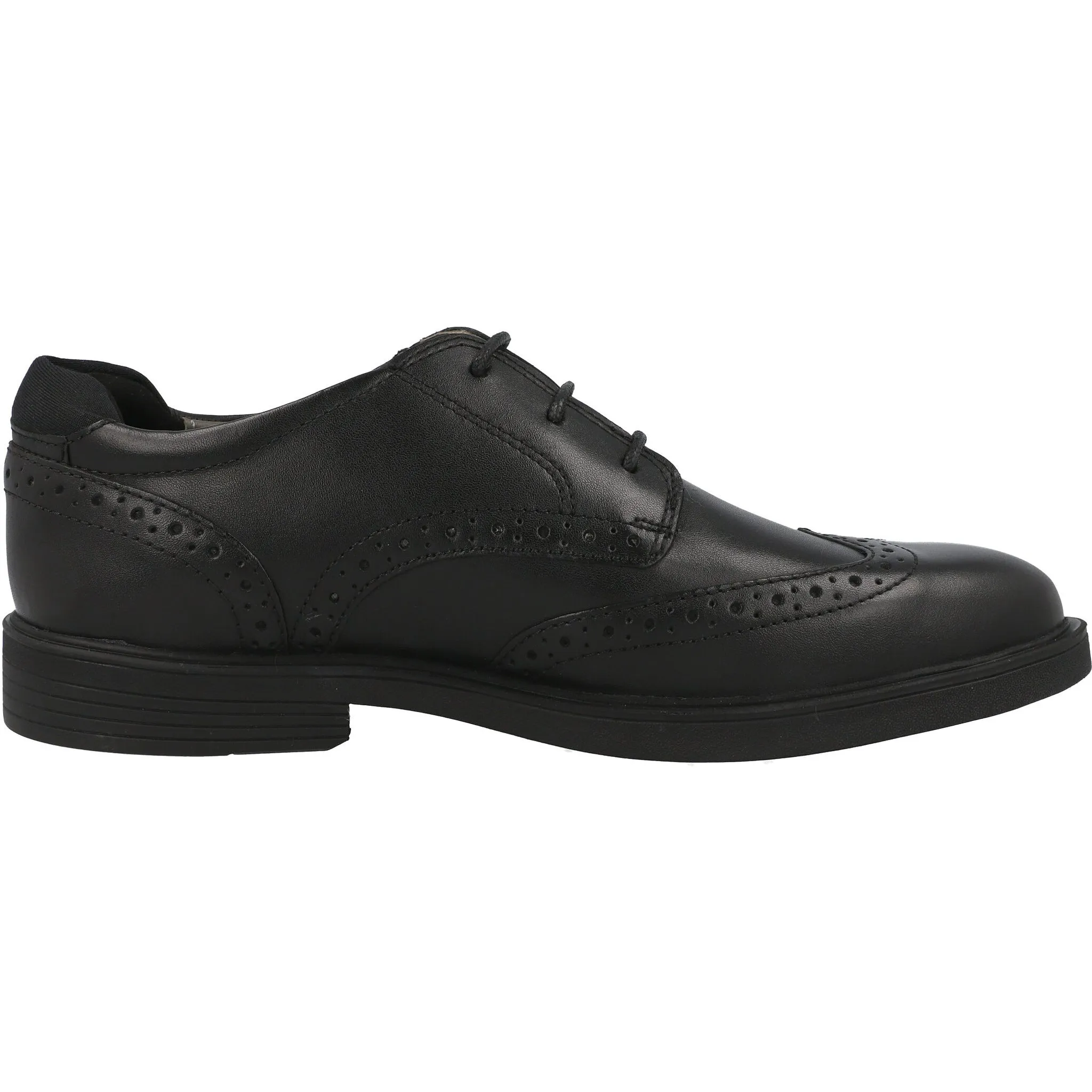 Geox Zheeno Black Boys' Oxford Shoes