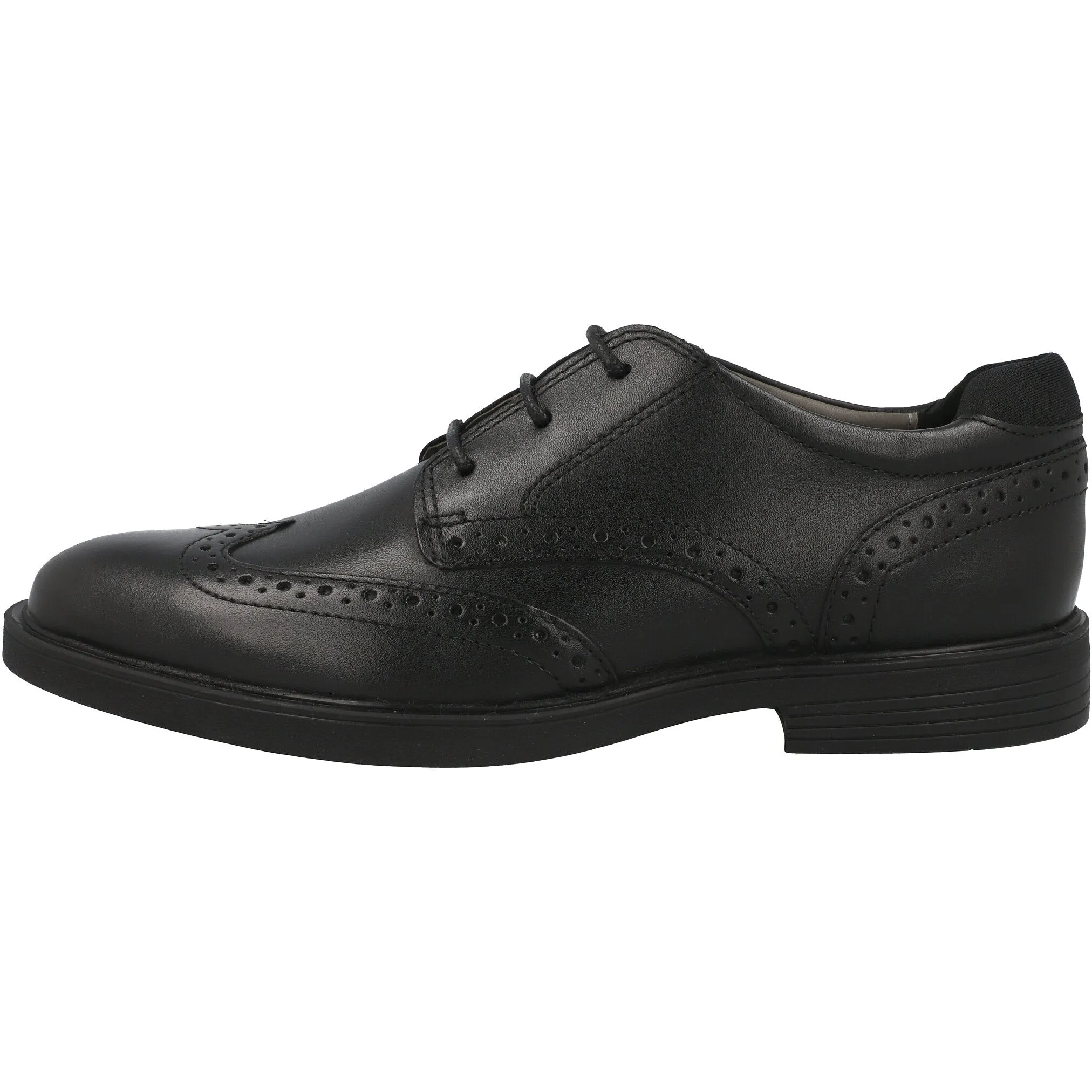 Geox Zheeno Black Boys' Oxford Shoes