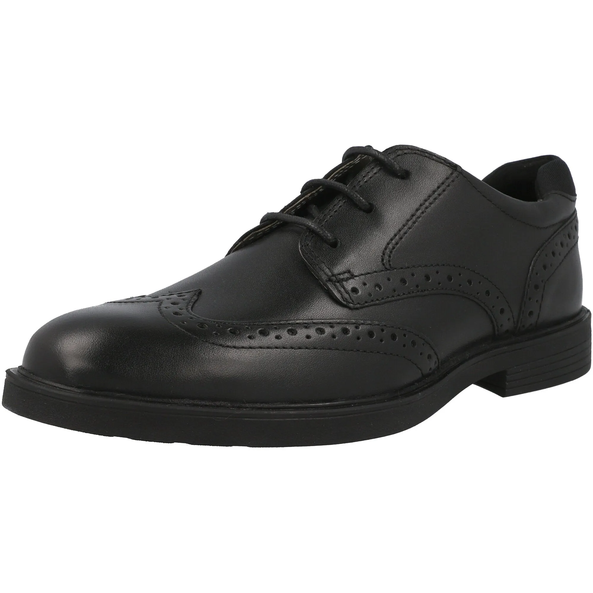 Geox Zheeno Black Boys' Oxford Shoes