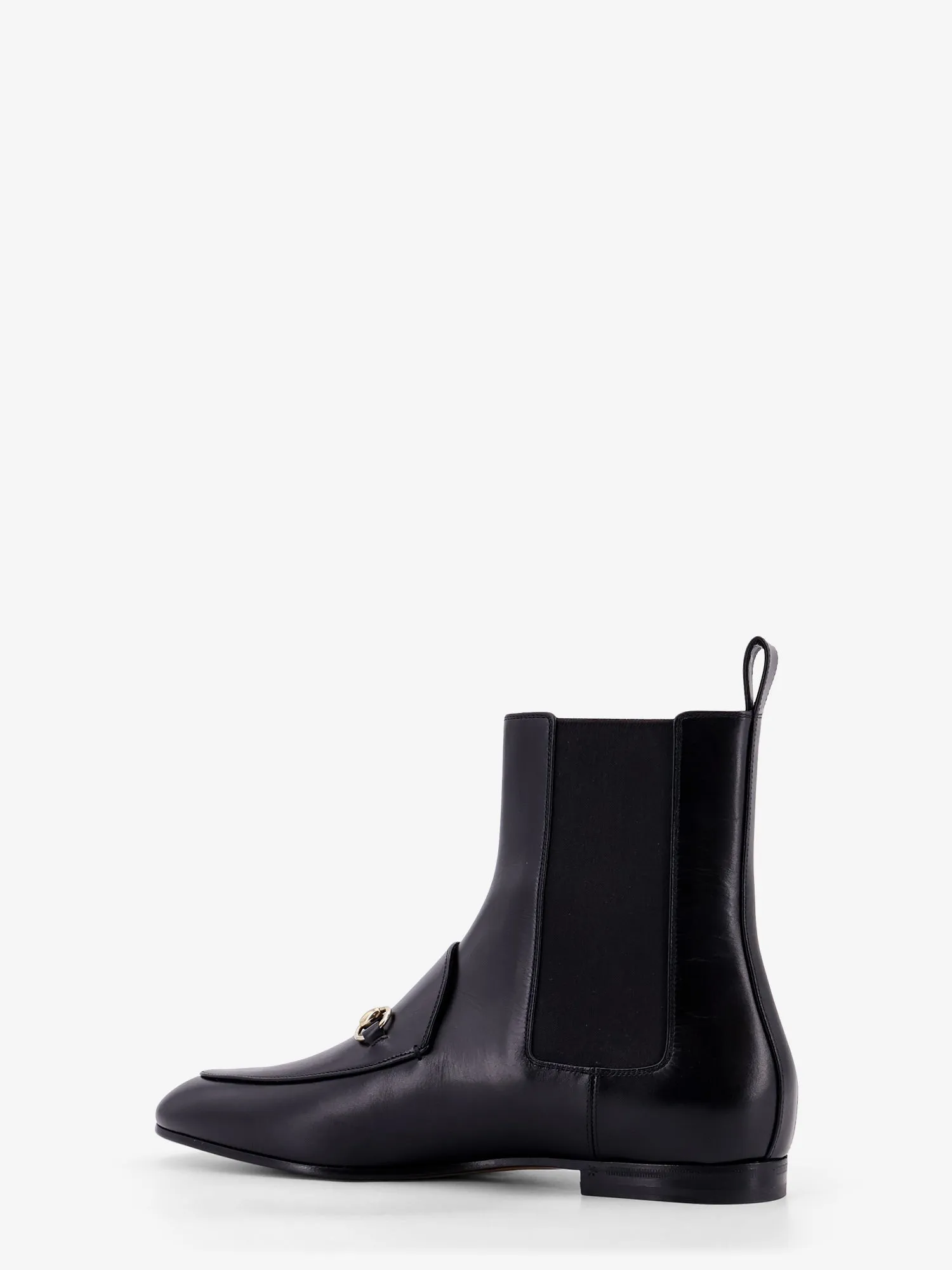 Gucci Jordaan Leather Ankle Boots