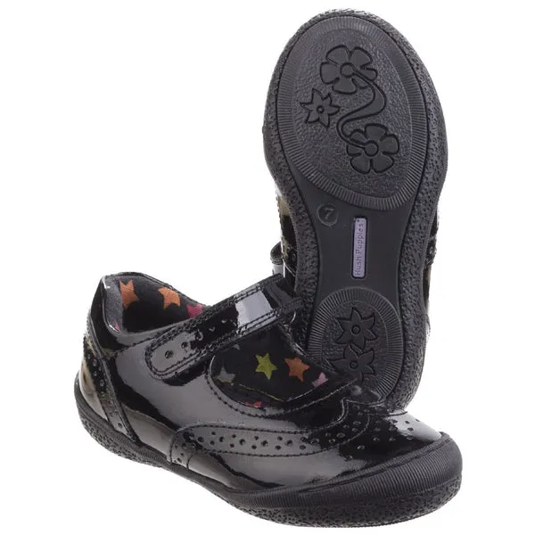 Hush Puppies Rina Junior Patent School Shoe