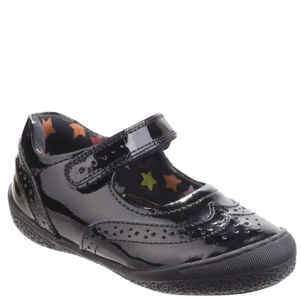 Hush Puppies Rina Junior Patent School Shoe