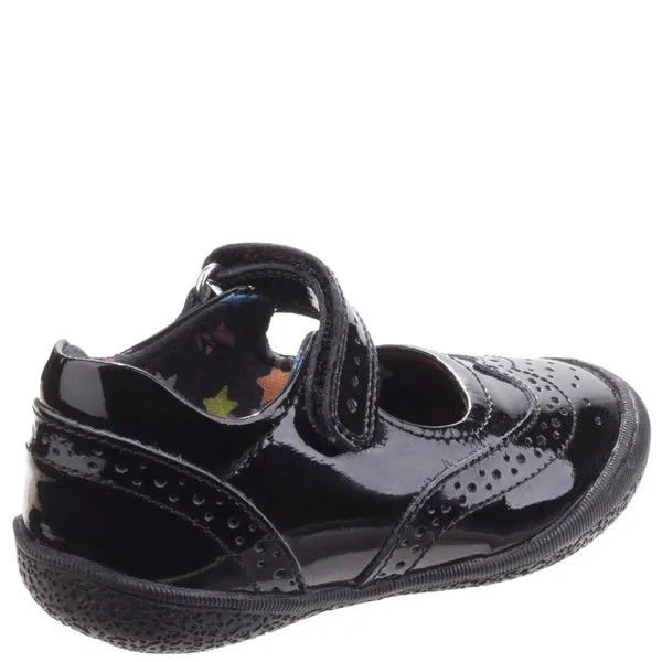 Hush Puppies Rina Junior Patent School Shoe