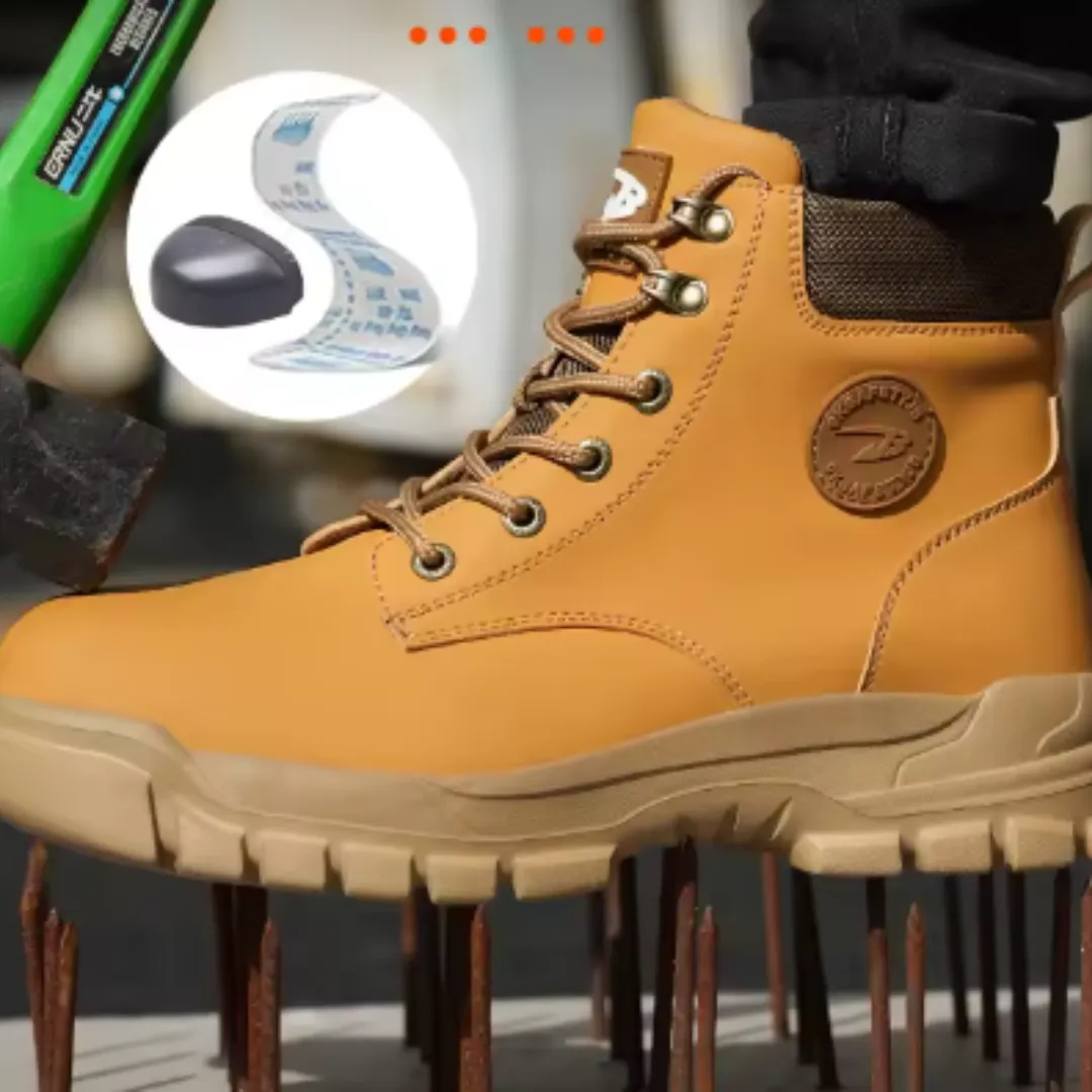 Indestructible Steel Protective Safety Shoes for Men and Women