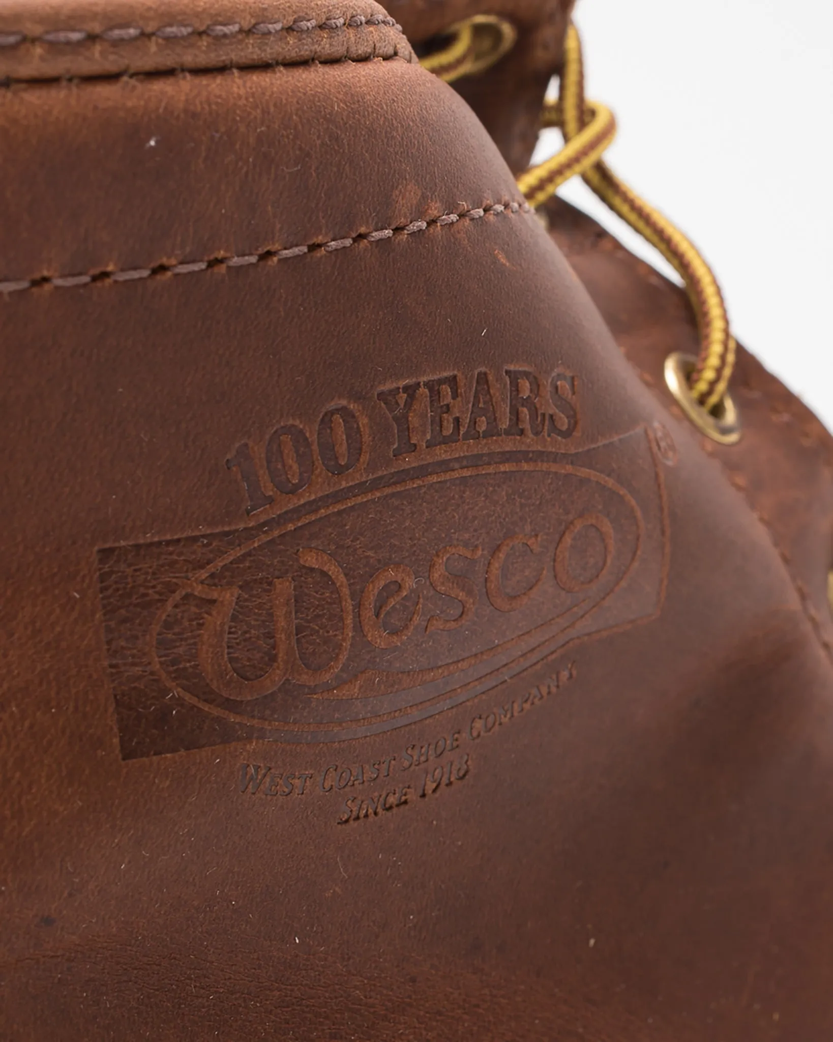 Iron Heart Int'l x Wesco® - 7" Toe Cap Boot - British Tan Domain. The "Guildsman"