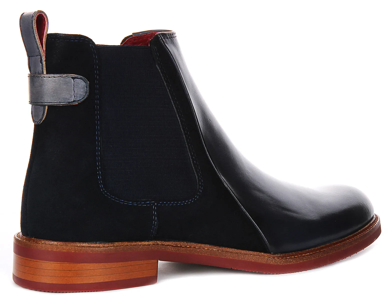 Justinreess England Luiz Faded Tab In Navy For Men