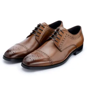 Lucan Tan Semi-Brogues