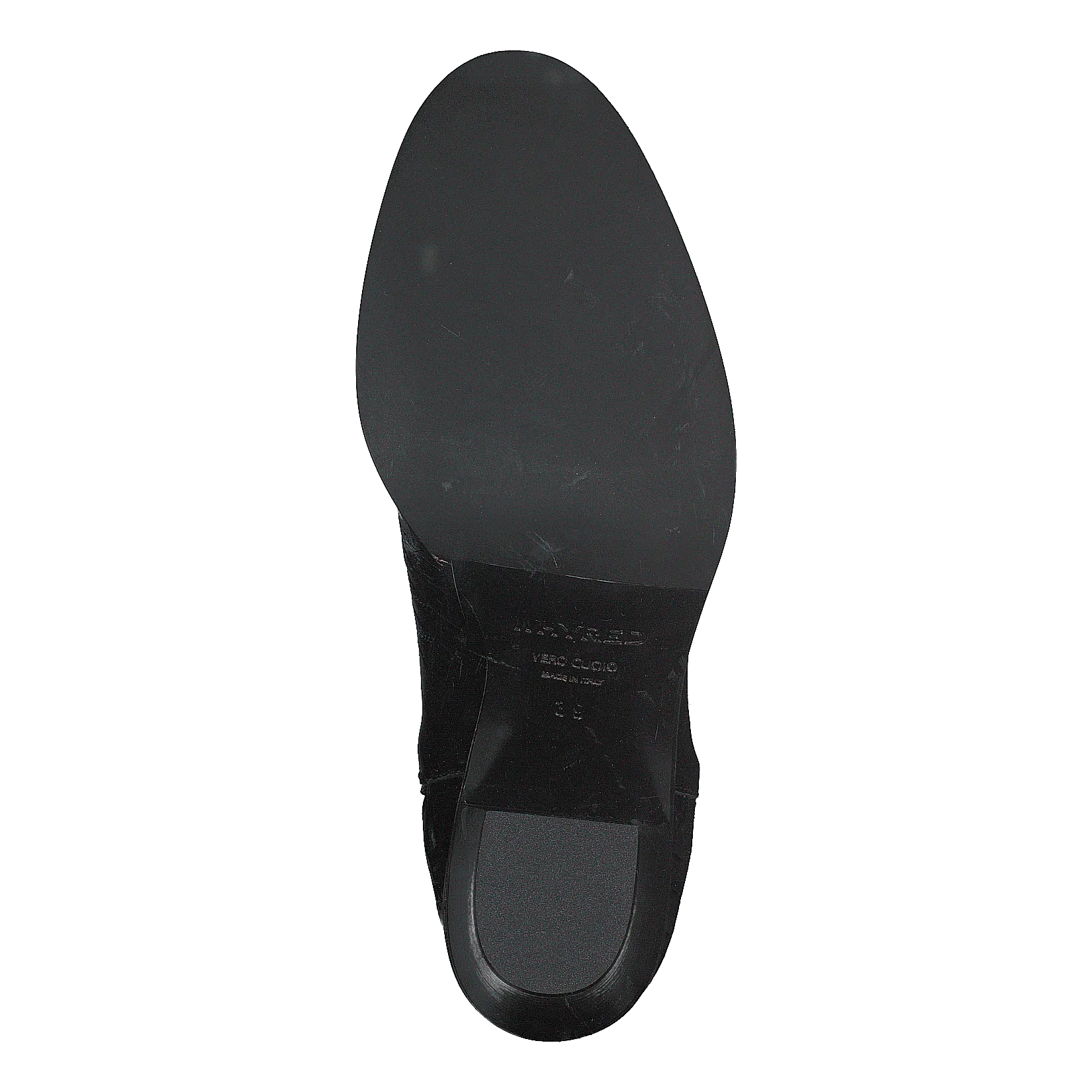 Luisa High Croco Black