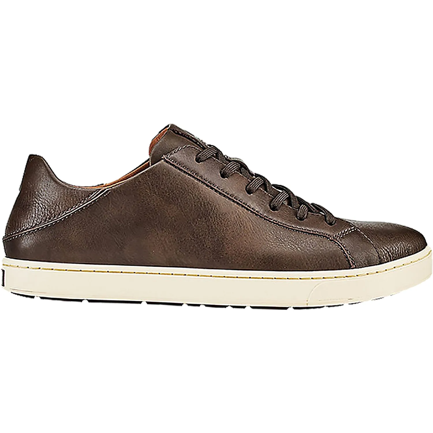 Men's OluKai Kahu Pahaha Espresso/Tapa Leather