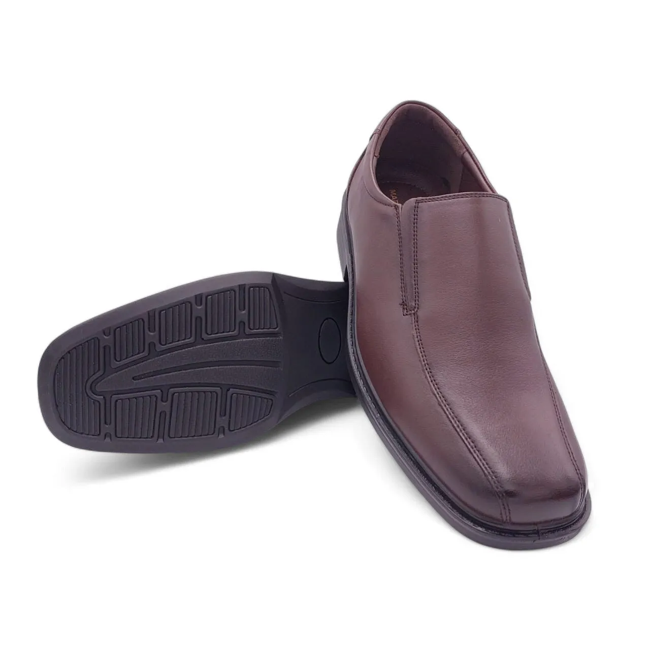 Mova Banker Formal Slip on MF72 - Brown