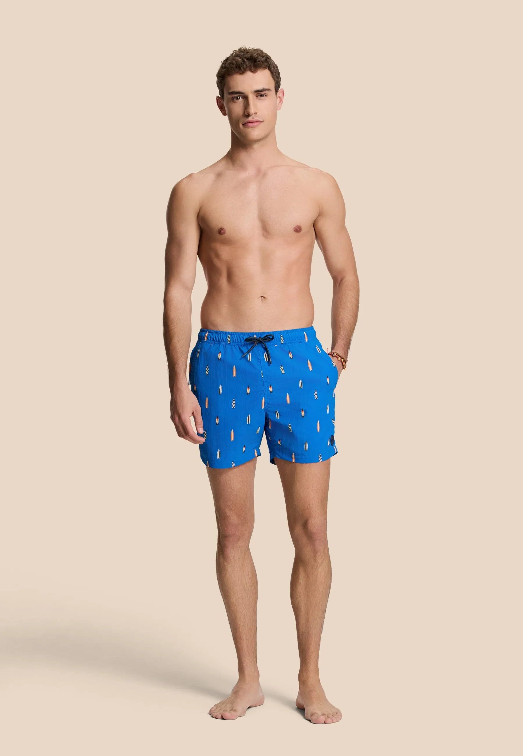 NATE QUICK DRY swim shorts surfboards | blue kobalt