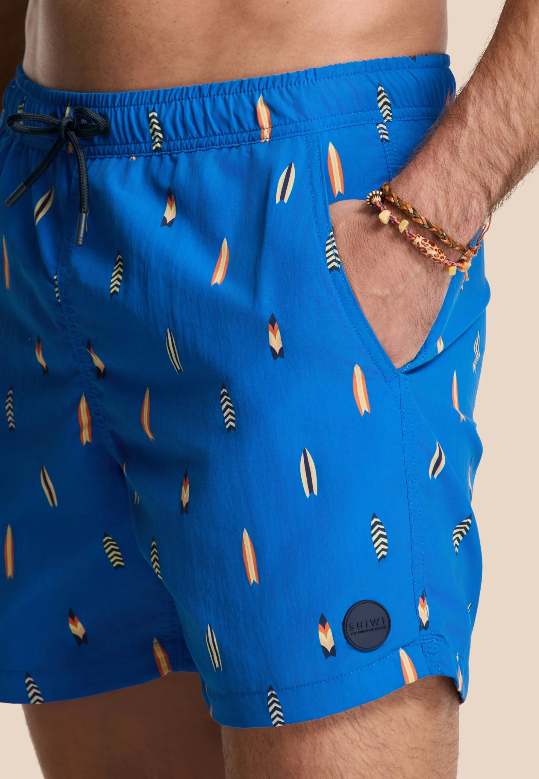 NATE QUICK DRY swim shorts surfboards | blue kobalt