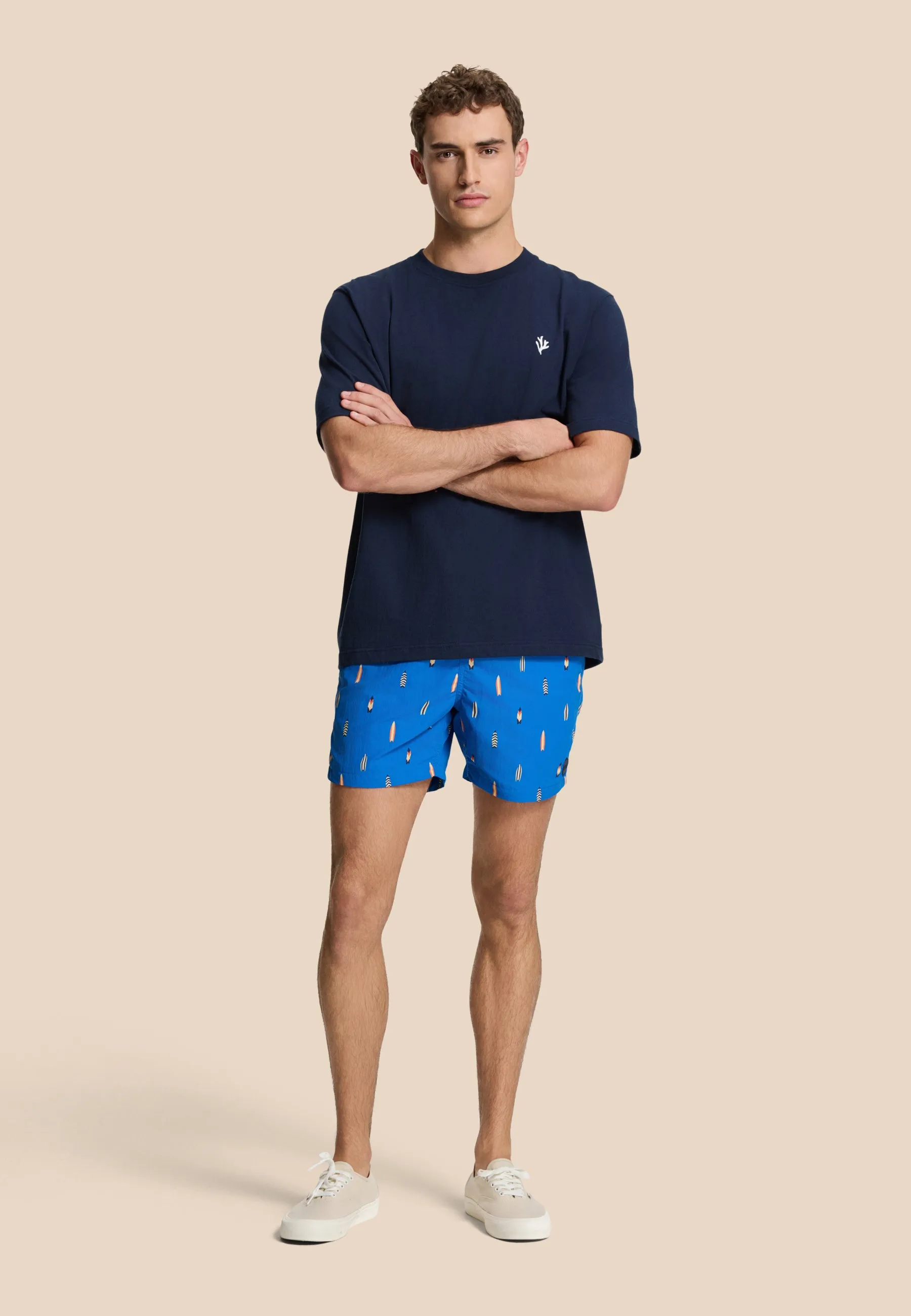 NATE QUICK DRY swim shorts surfboards | blue kobalt