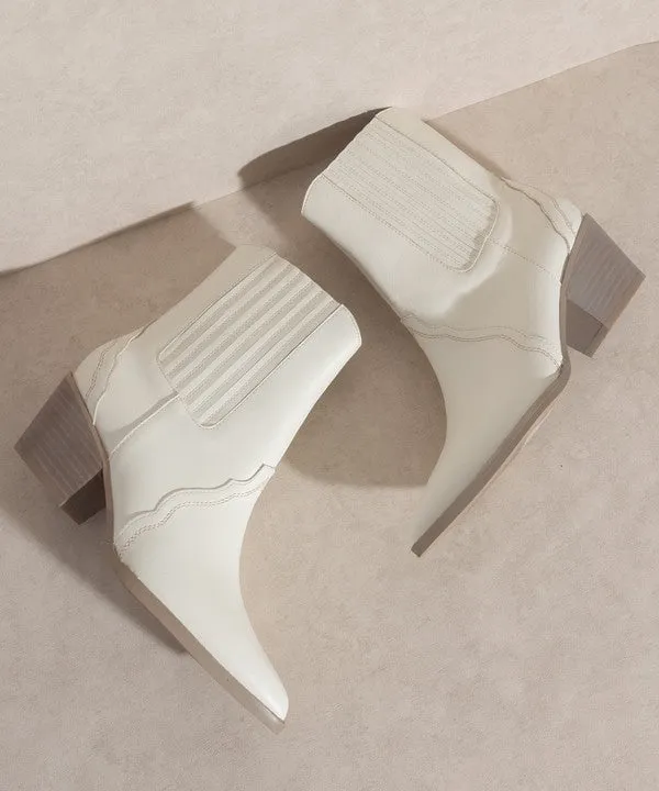 OASIS SOCIETY Dawn - Paneled Western Boots