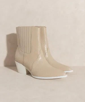 OASIS SOCIETY Dawn - Paneled Western Boots