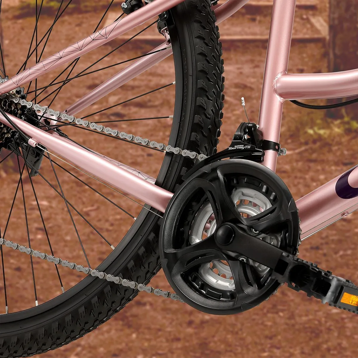 Oxford Bicicleta Aro 27.5 Luna Rosado
