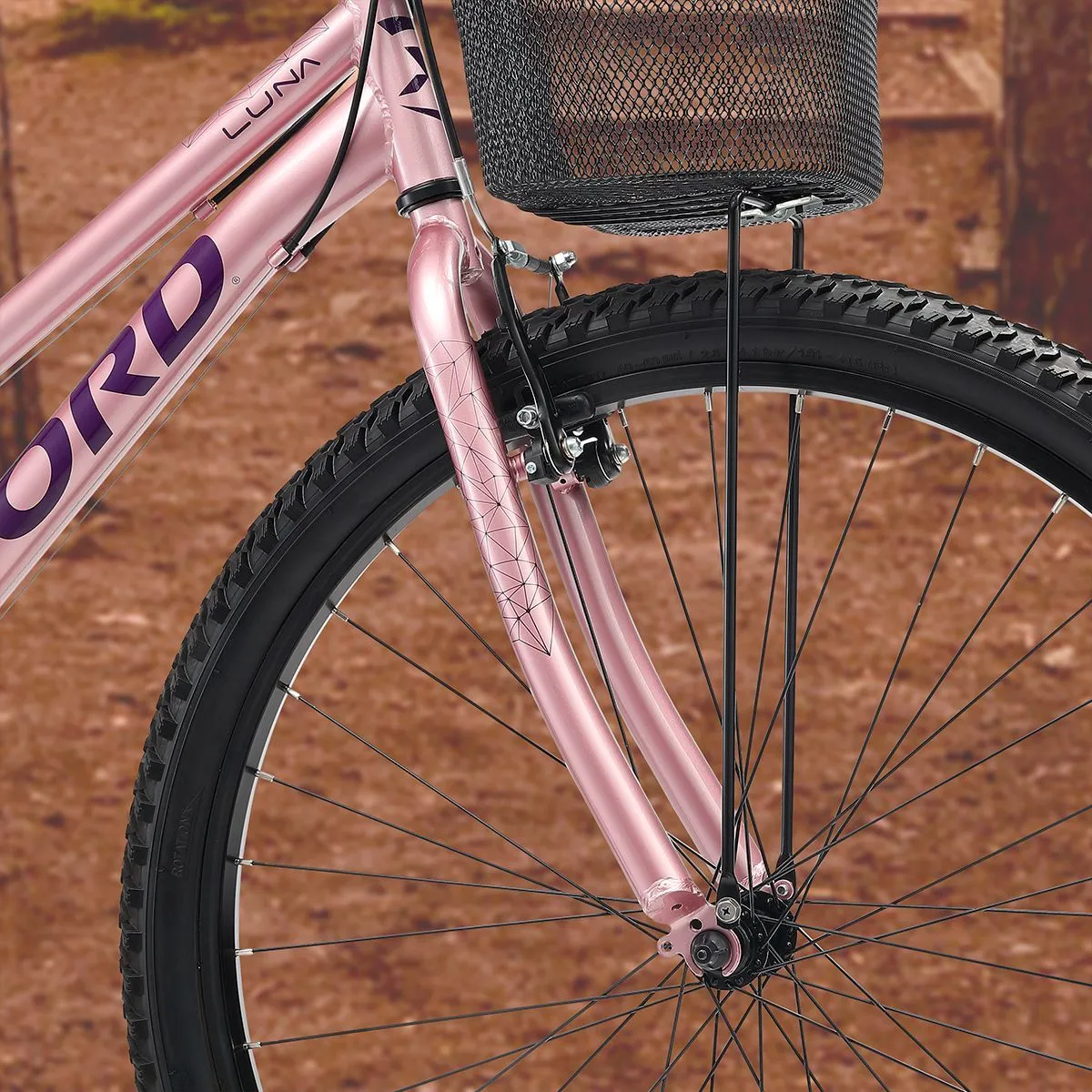 Oxford Bicicleta Aro 27.5 Luna Rosado