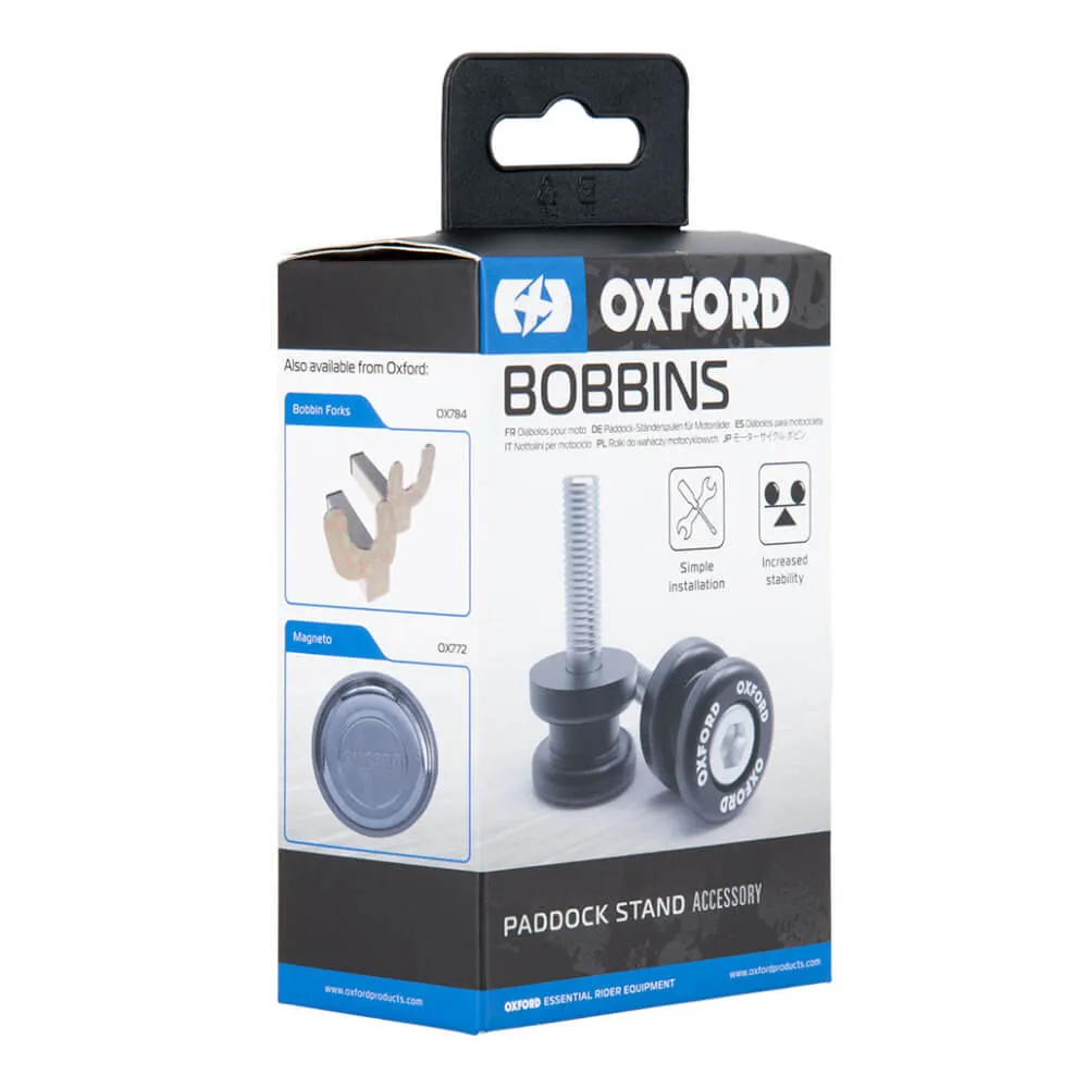 Oxford Bobbins M12 (1.25 Thread) Black