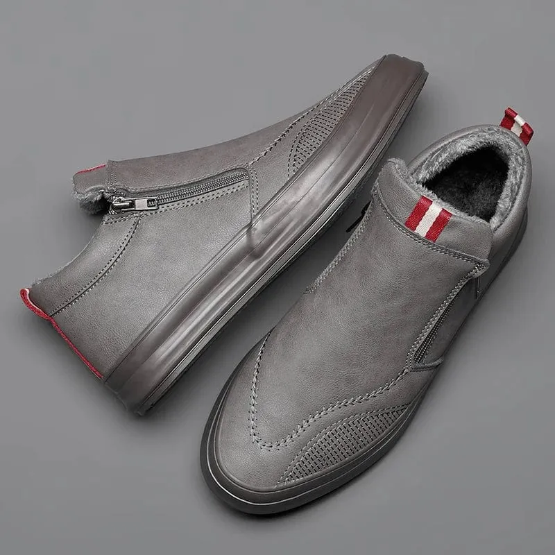 Oxford Leather Sneakers