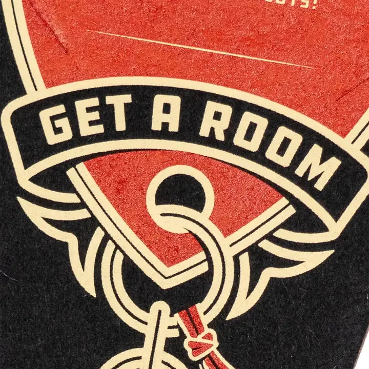 OXFORD PENNANT GET A ROOM WINDOW PENNANT || HELL CATS USA