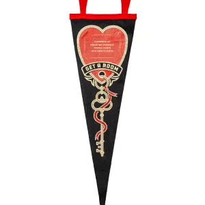 OXFORD PENNANT GET A ROOM WINDOW PENNANT || HELL CATS USA