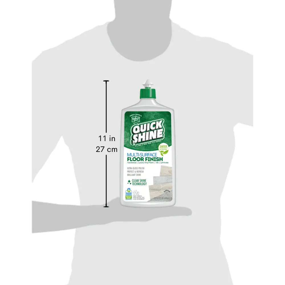 Quick-Shine Multi Surface Floor Finish 27 fl. oz Cleaner Polish-USA