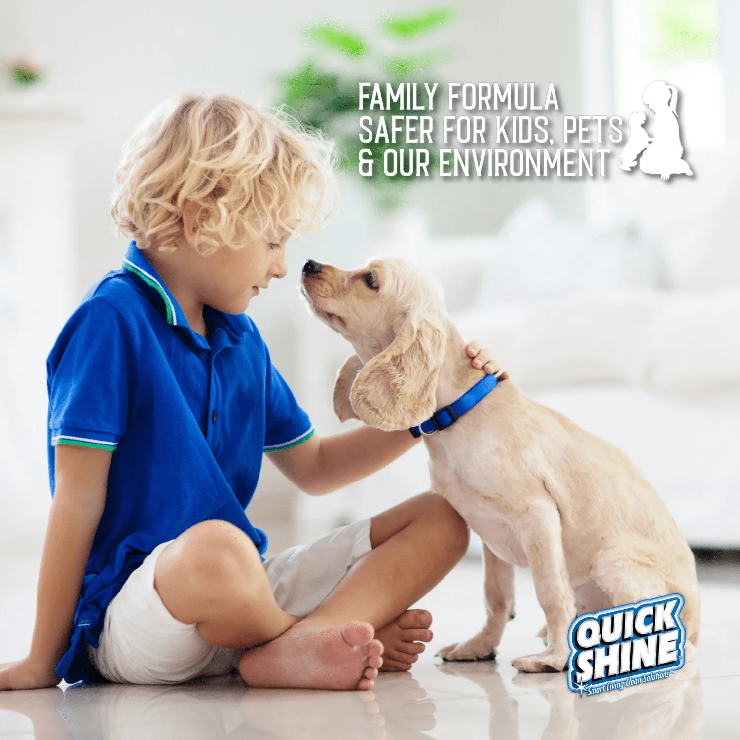 Quick-Shine Multi Surface Floor Finish 27 fl. oz Cleaner Polish-USA
