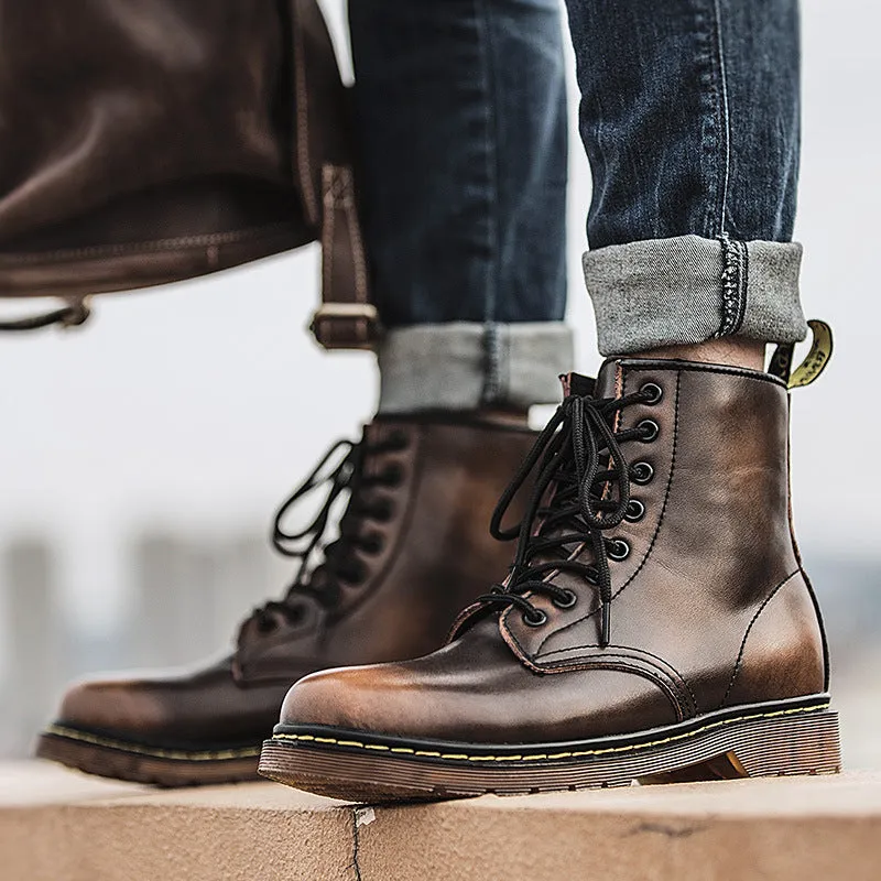 Renzo Leather Boots