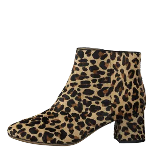 Sheer Flora Leopard Print