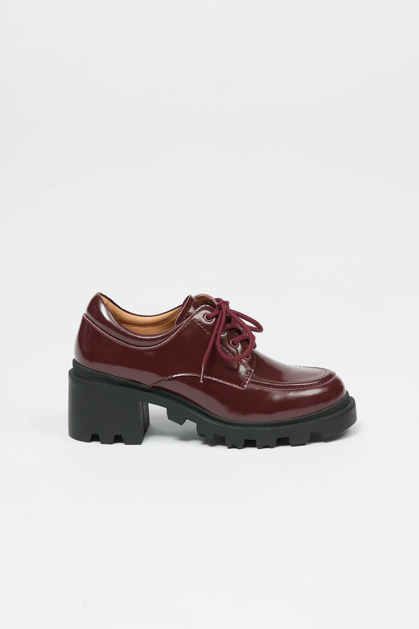 Siema Brogue Burgundy