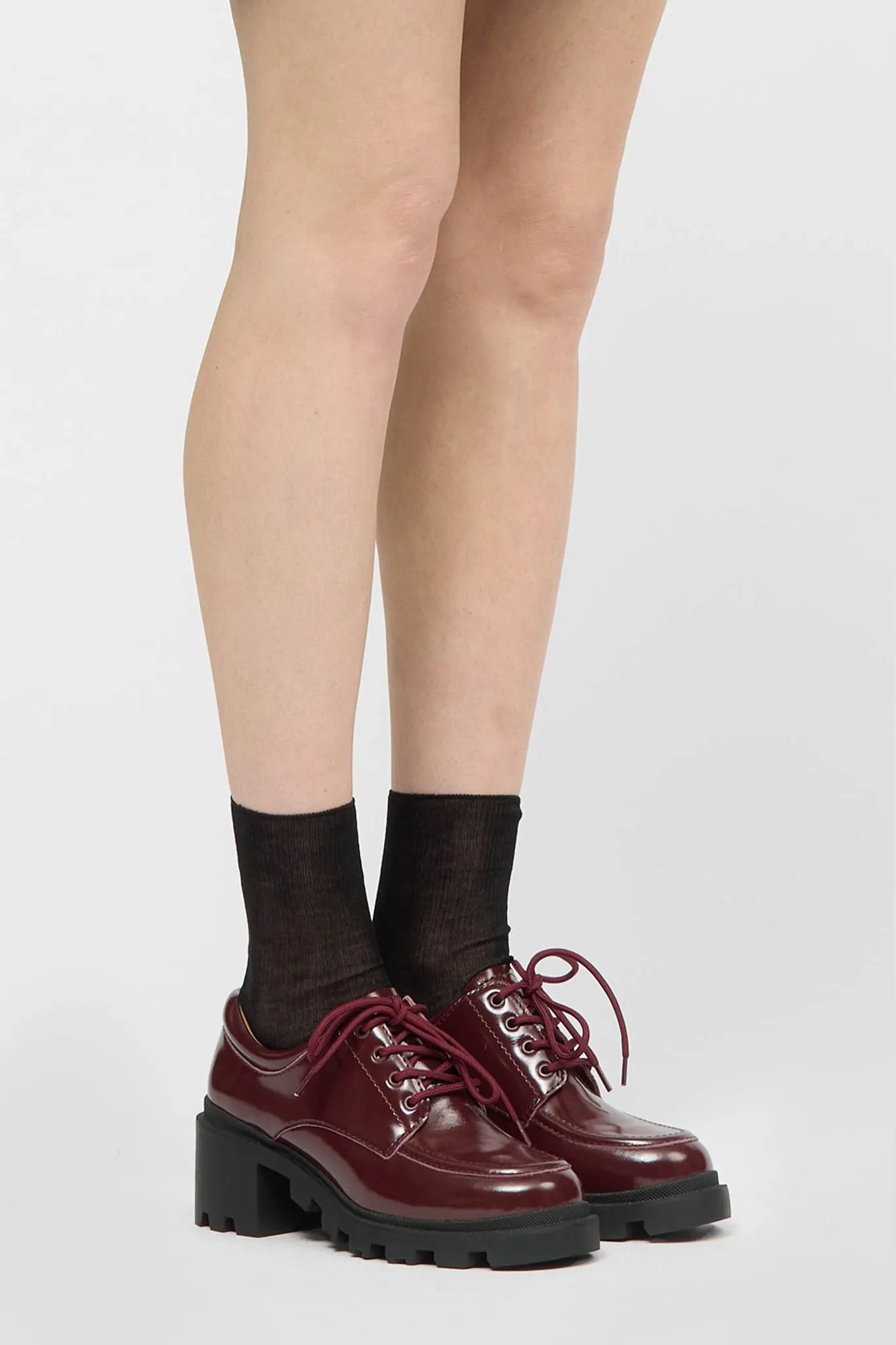 Siema Brogue Burgundy