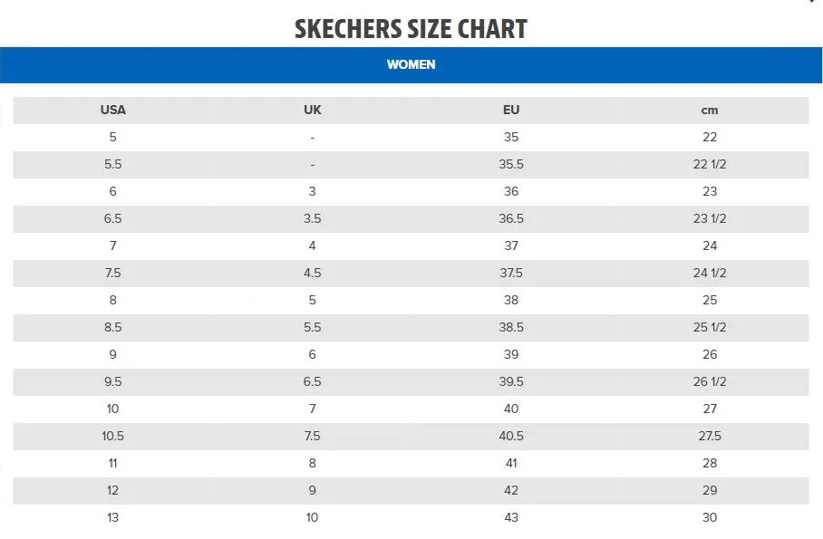 Skechers (GAR167003) Ladies Sports Selmen West Highland in UK 3 to 8