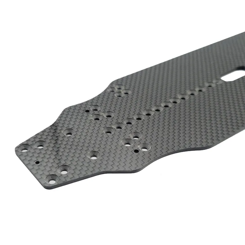 SlimFlex 2.2mm HARD Carbon Chassis for Yokomo BD12/MS1.0