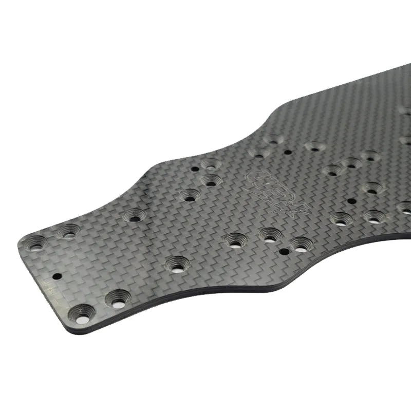 SlimFlex 2.2mm HARD Carbon Chassis for Yokomo BD12/MS1.0
