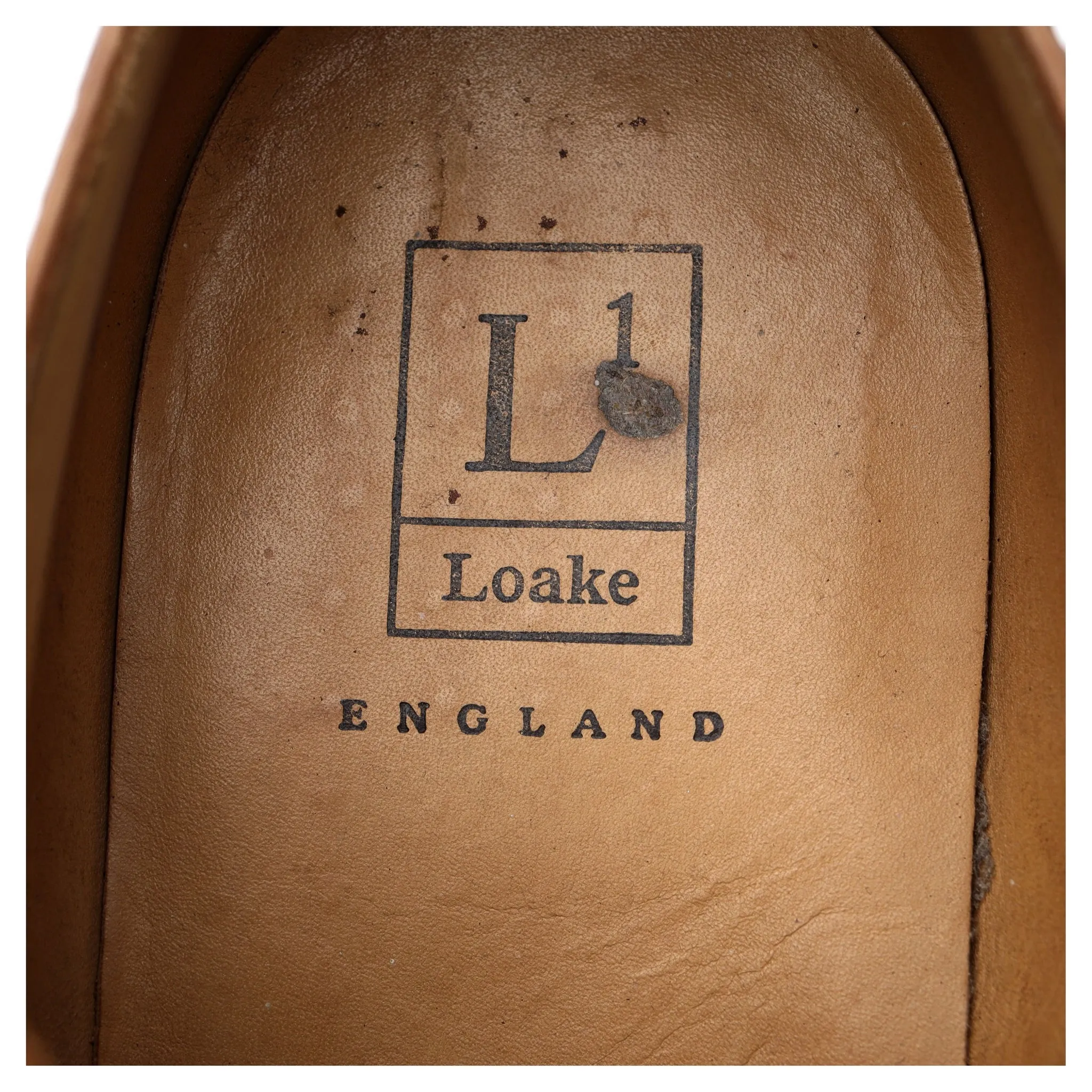 'Somerton' Tan Brown Leather Oxford Brogues UK 11 F