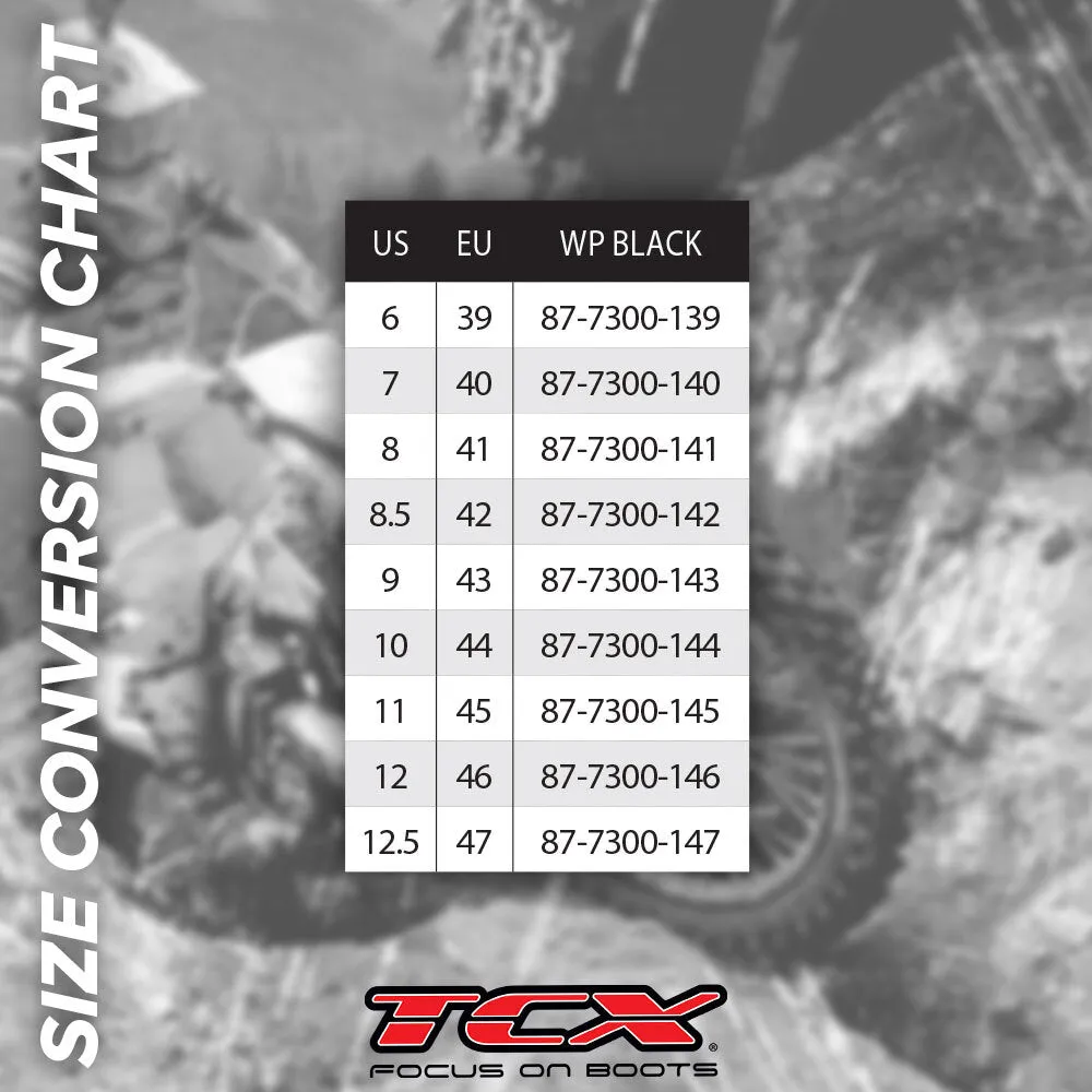 TCX X-BLEND WATERPROOF BOOTS BLACK EU 42