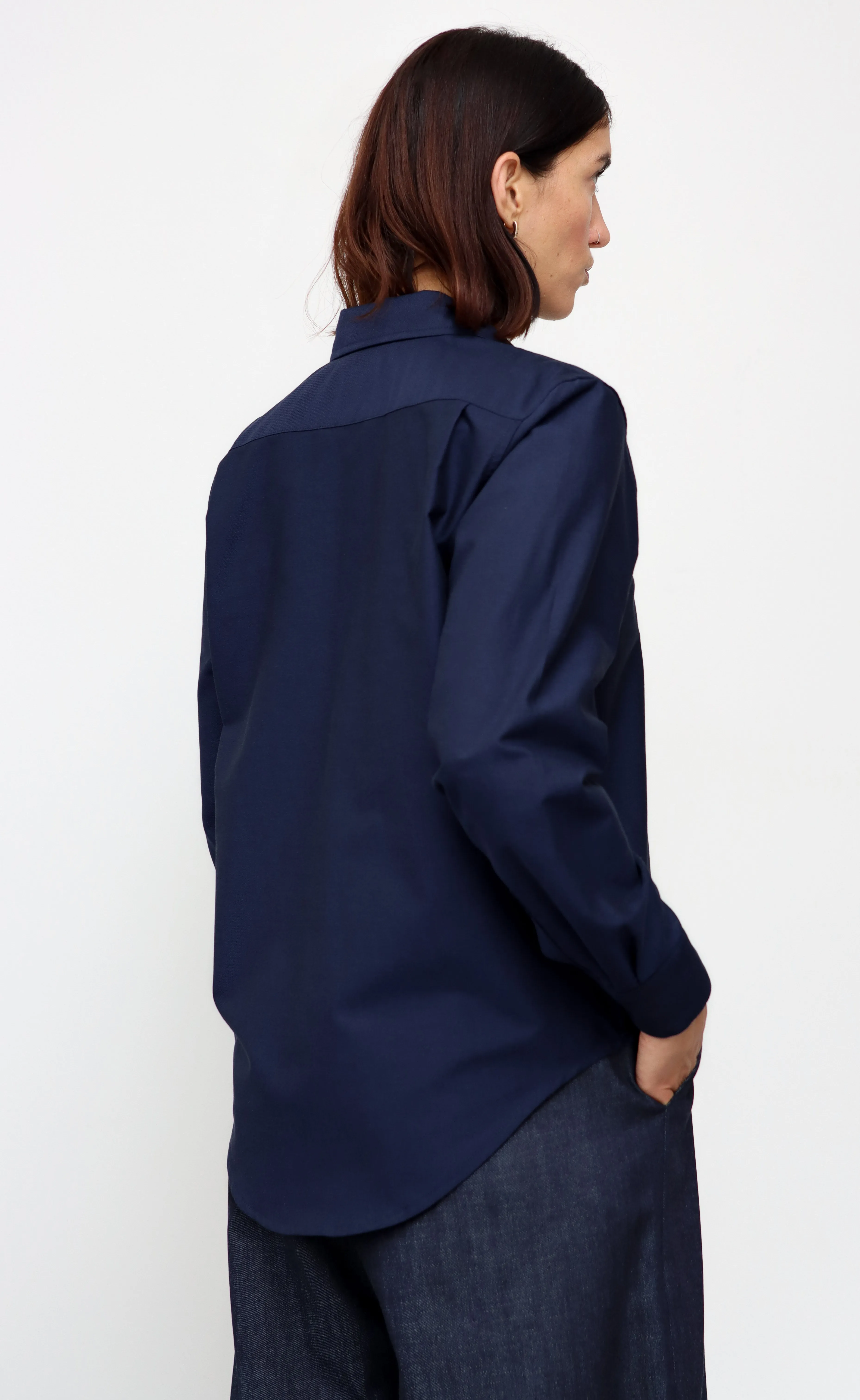 The Tailor - Proper Fit - Navy Oxford