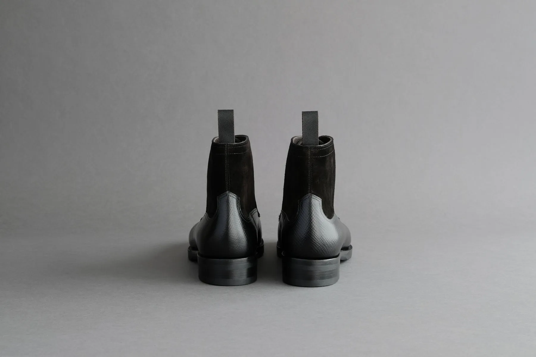 TwoFourOne.Nero Derby Boots from Russian Reindeer